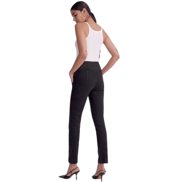 MADEWELL High Rise Perfect Vintage Jeans True Black Tuxedo Edition NEW Size 26 - Picture 4 of 8